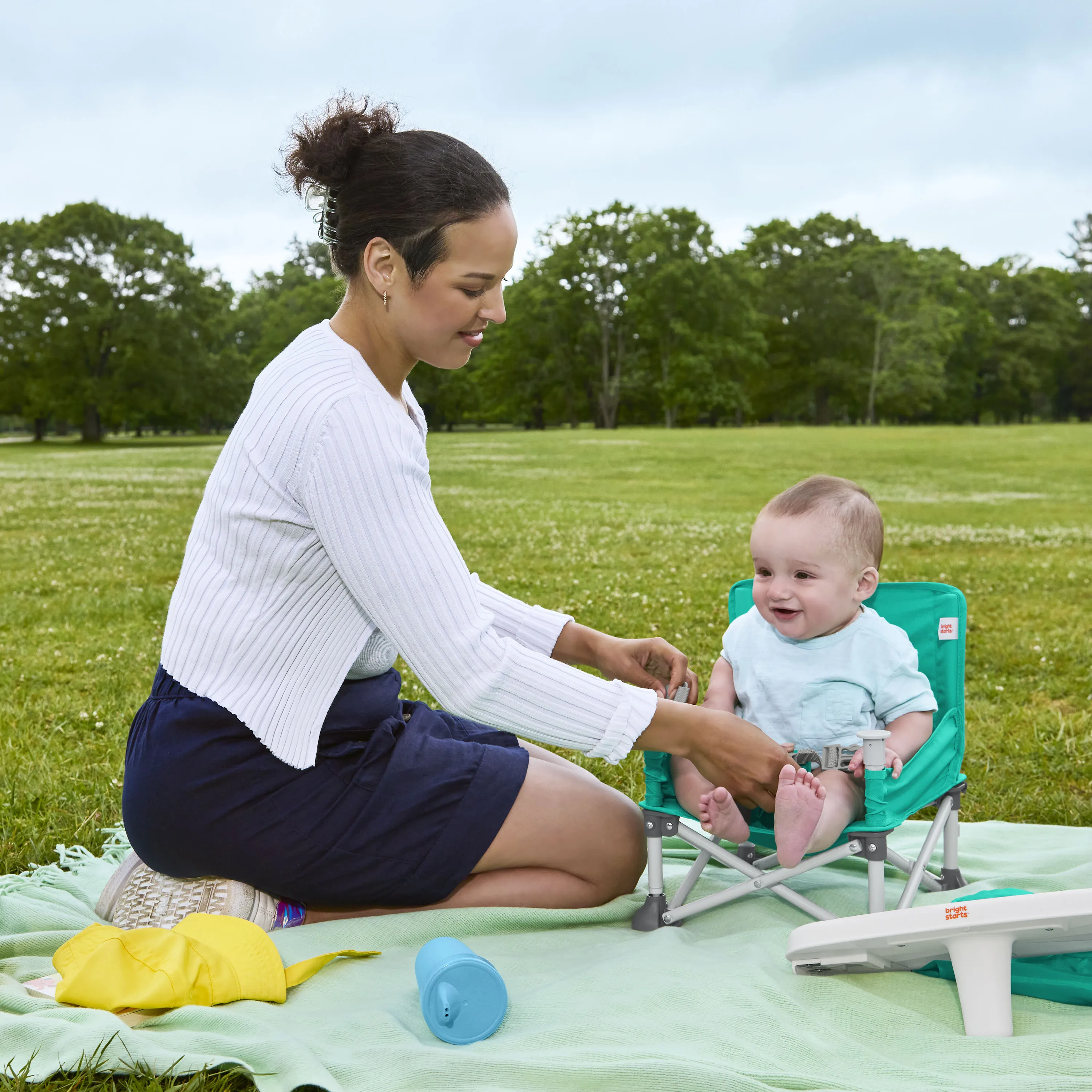 Pop N Sit Portable Booster Seat -Teal