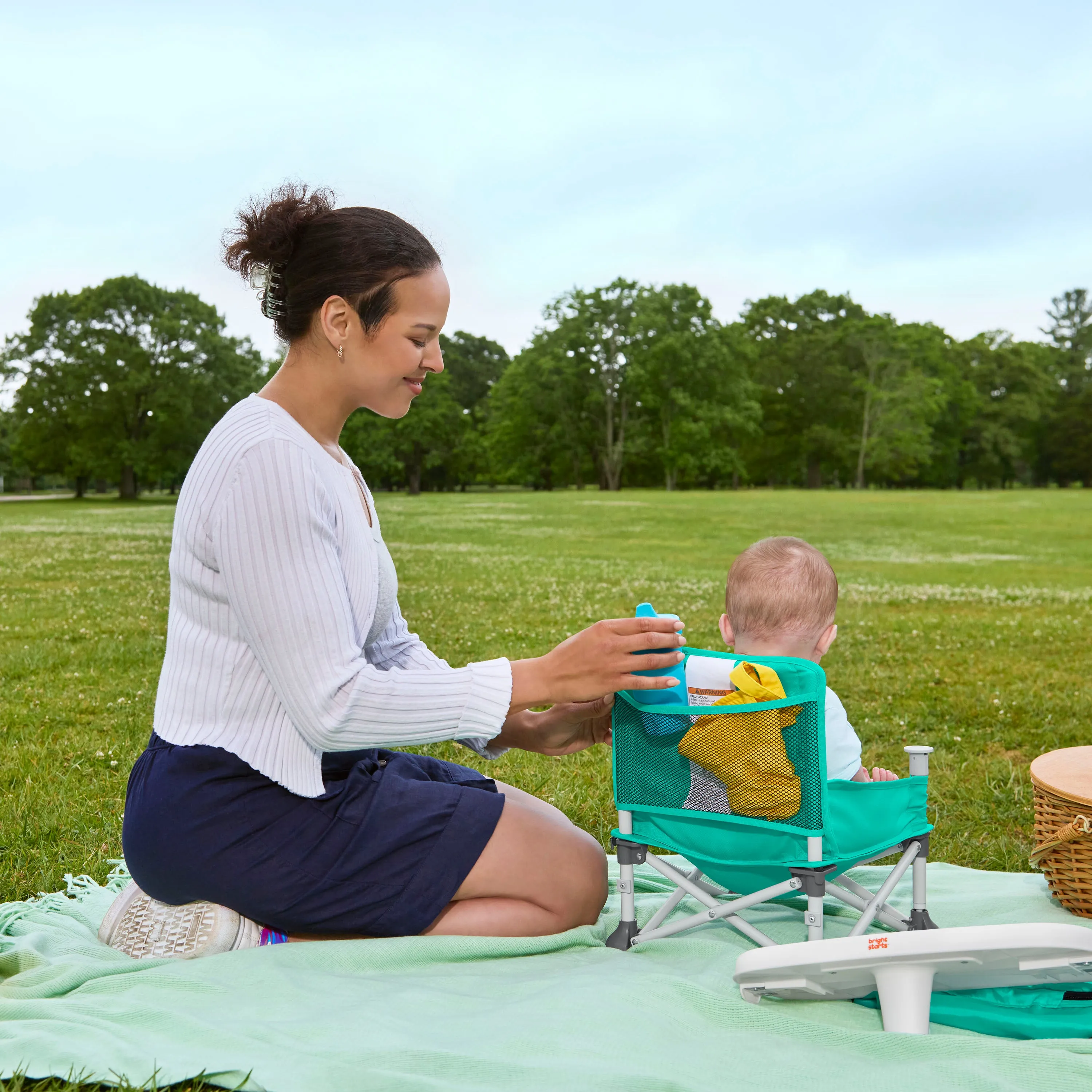 Pop N Sit Portable Booster Seat -Teal