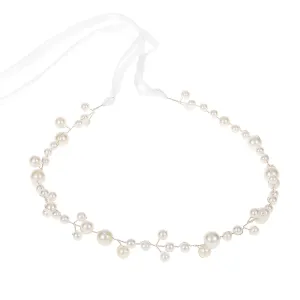 Pre Order:  Simple Pearl Soft Chain Headband