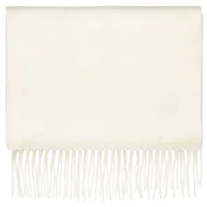 Pure Cashmere Scarf - Creamy White