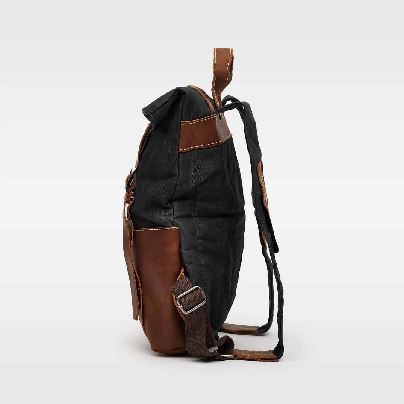 Thames - Waxed Canvas Backpack