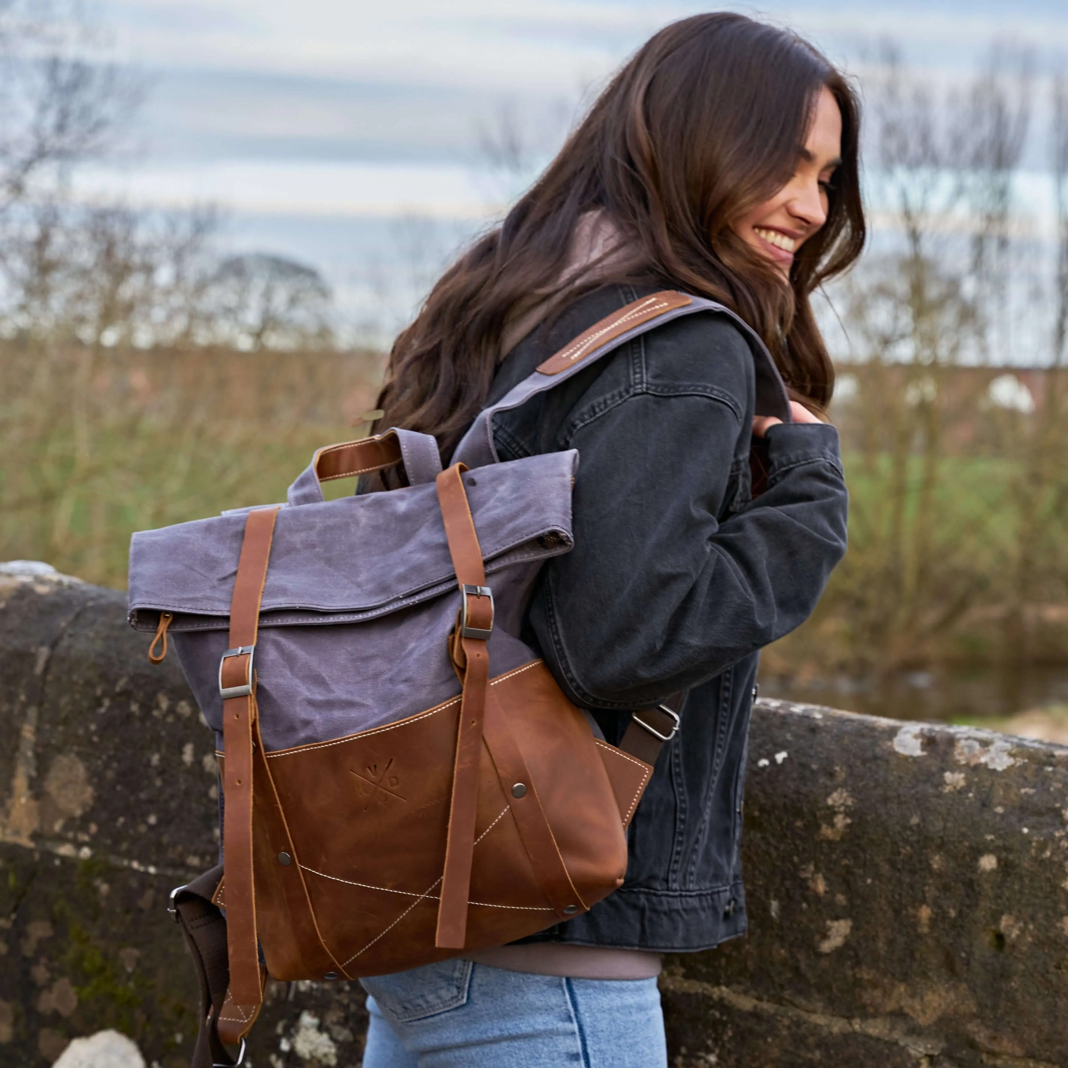 Thames - Waxed Canvas Backpack