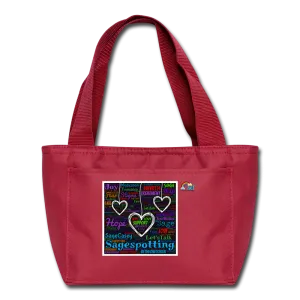 Three Hearts Lunch Bag