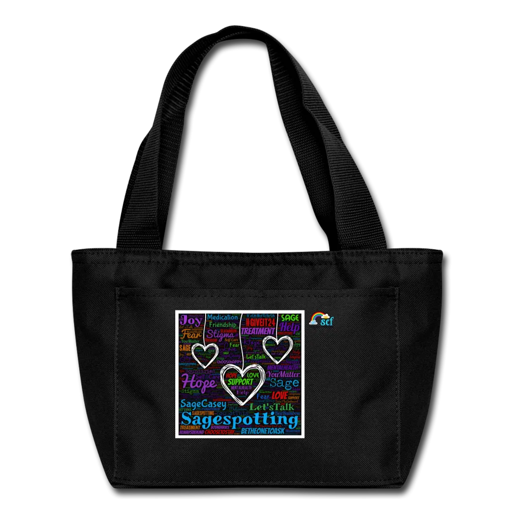 Three Hearts Lunch Bag