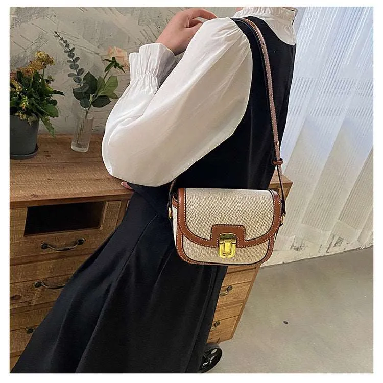 Women's Small Crossbody Saddle Bag